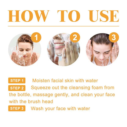 Turmeric facial cleanser