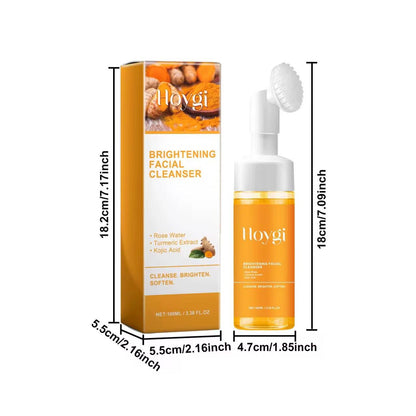 Turmeric facial cleanser