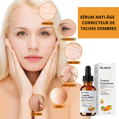 Turmeric facial cleanser