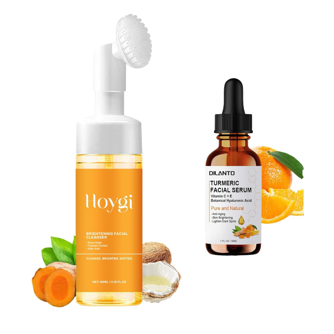 Turmeric facial cleanser